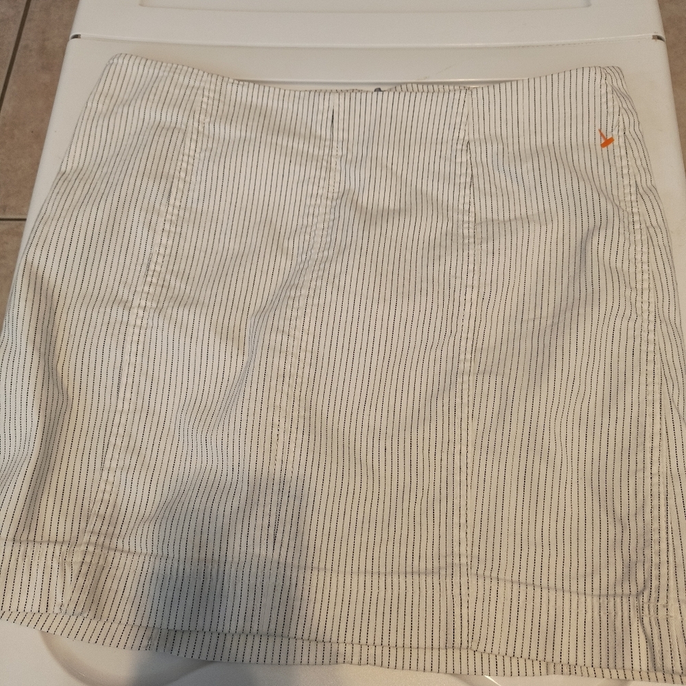 Free People Striped Cream and Black Men Shorts